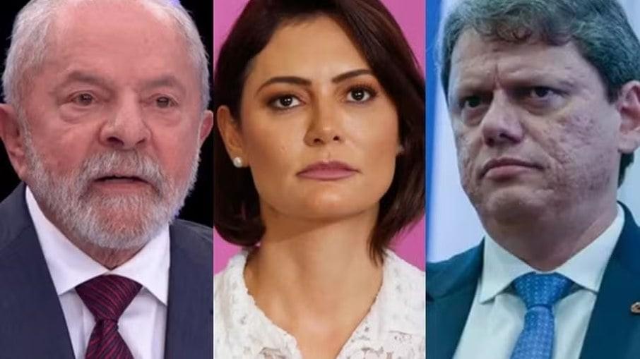 Michelle empata com Lula em eventual segundo turno, diz pesquisa do PL Michelle empata com Lula em eventual segundo turno, diz pesquisa do PL