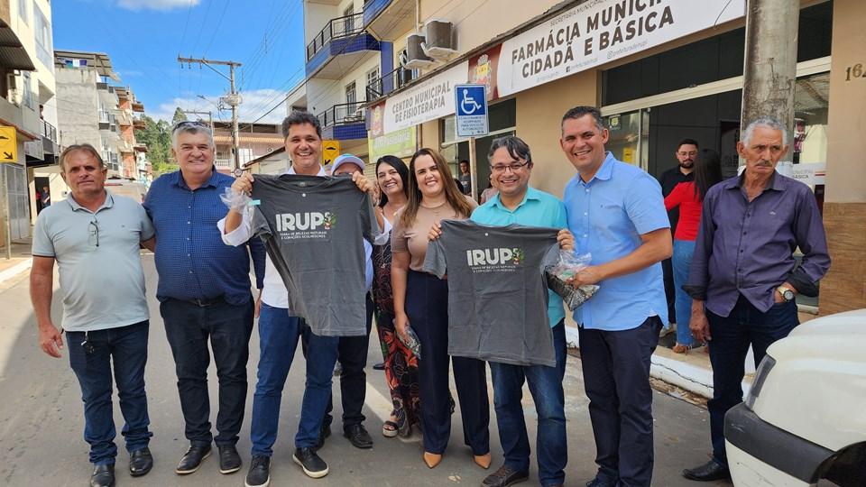 Ricardo Ferraço visita obras da ES-379 e anuncia investimentos em Irupi, ES Ricardo Ferraço visita obras da ES-379 e anuncia investimentos em Irupi, ES