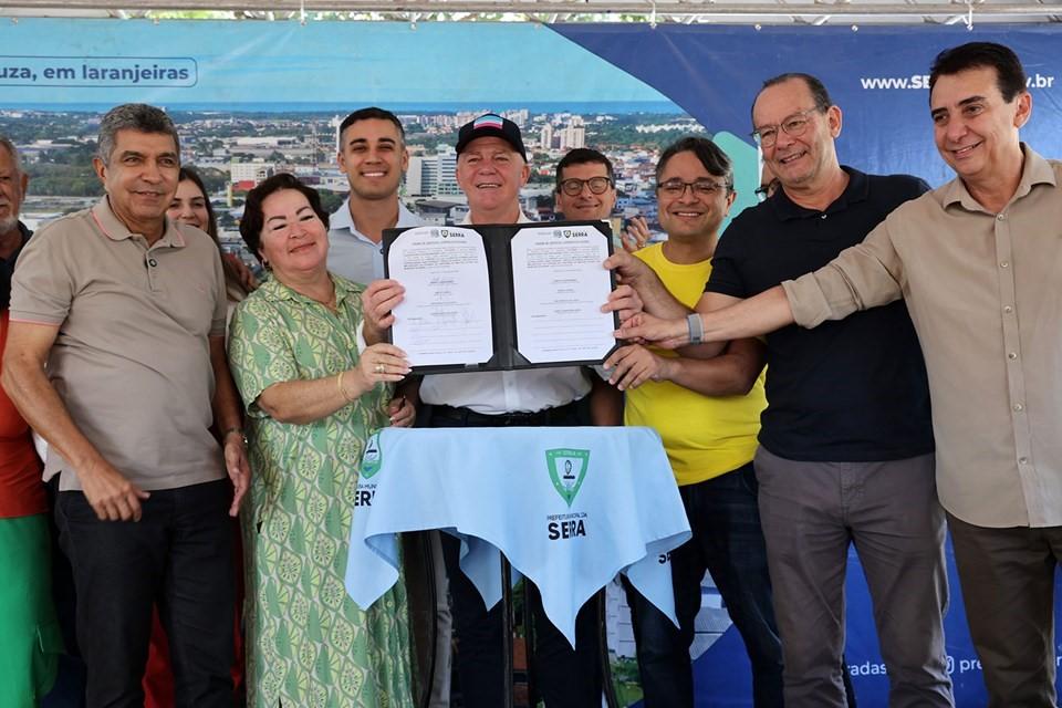 Governo do ES autoriza pavimentação de estrada rural na Serra Governo do ES autoriza pavimentação de estrada rural na Serra