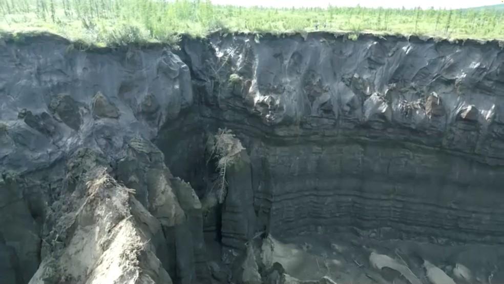 ‘Porta do inferno’ na Sibéria cresce em ritmo assustador