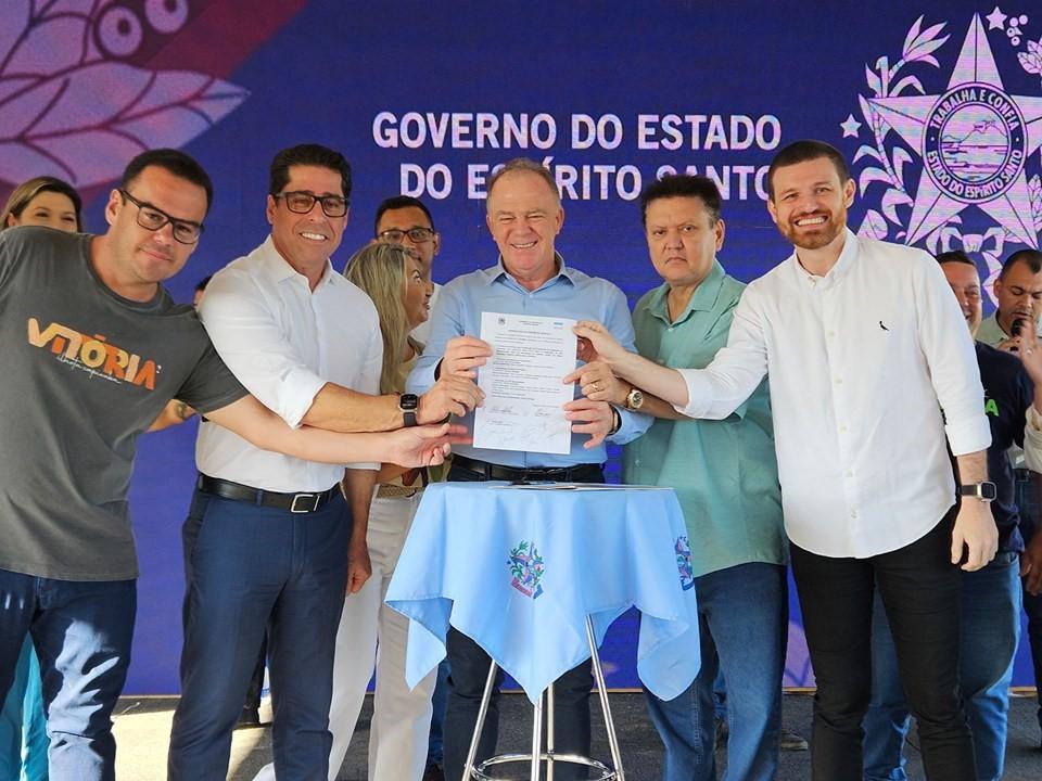 Governo do ES autoriza construção de duas novas Estações de Tratamento de Esgoto em Cariacica Governo do ES autoriza construção de duas novas Estações de Tratamento de Esgoto em Cariacica