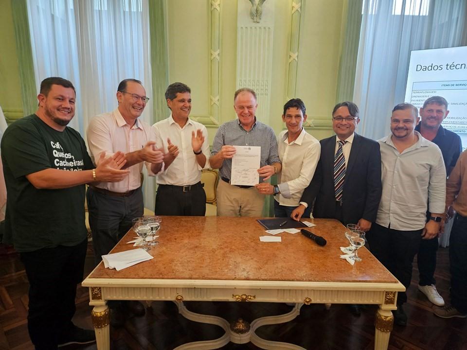 Governo do Espírito Santo autoriza obras de infraestrutura rural em João Neiva Governo do Espírito Santo autoriza obras de infraestrutura rural em João Neiva