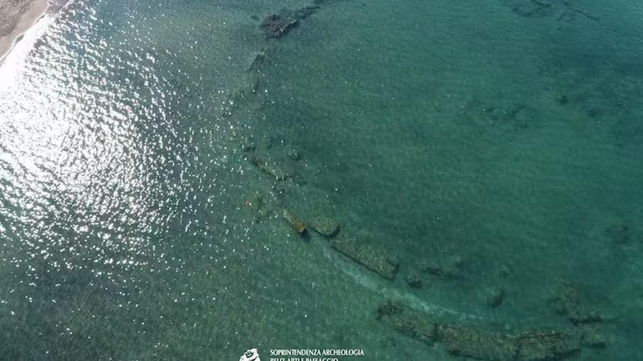 Cidade do Império Romano é descoberta no fundo do Mar Mediterrâneo