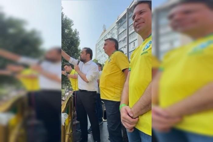 Bolsonaro sobre Lula, em ato no Rio: “Não passo faixa para ladrão” Bolsonaro sobre Lula, em ato no Rio: “Não passo faixa para ladrão”
