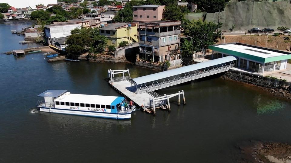 ES vai receber recursos para construção de cinco novas estações do Aquaviário ES vai receber recursos para construção de cinco novas estações do Aquaviário