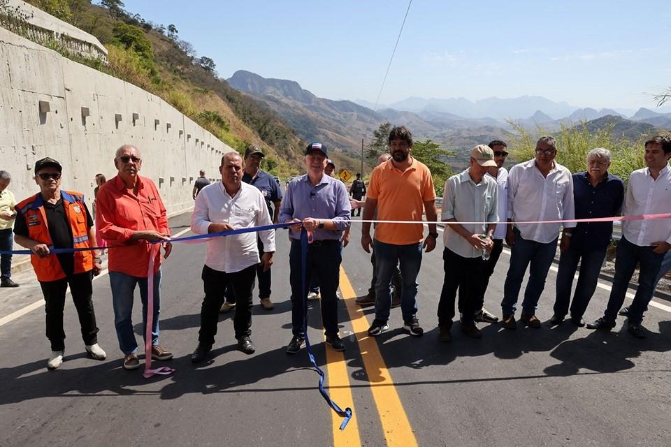 Governo do ES conclui estabilização da encosta na Serra da Aliança e anuncia novos investimentos em Muqui Governo do ES conclui estabilização da encosta na Serra da Aliança e anuncia novos investimentos em Muqui