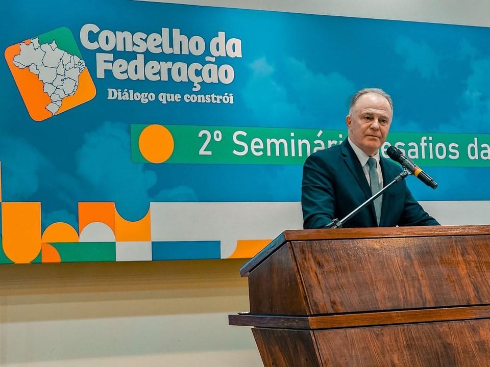 Casagrande participa de evento sobre federalismo climático no País Casagrande participa de evento sobre federalismo climático no País