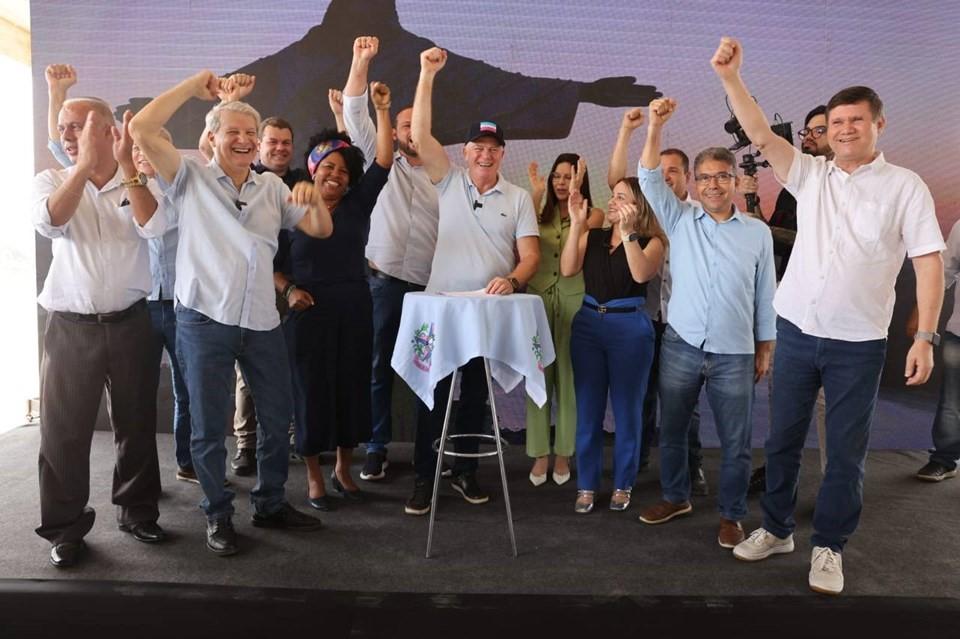 Casagrande anuncia edital de licitação da Terceira Ponte de Colatina, ES Casagrande anuncia edital de licitação da Terceira Ponte de Colatina, ES