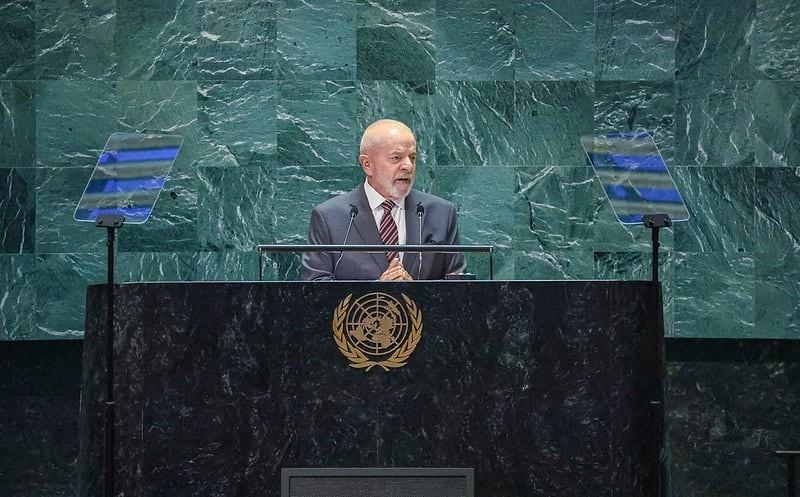 Na ONU, Lula defende acordo de paz e fala em expansão perigosa da guerra em Gaza para o Líbano Na ONU, Lula defende acordo de paz e fala em expansão perigosa da guerra em Gaza para o Líbano