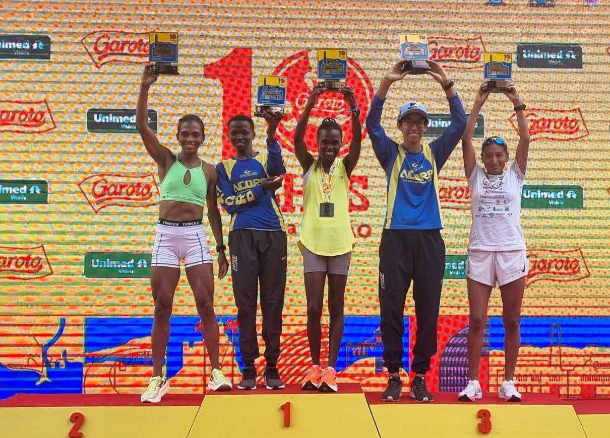 Queniano vence as Dez Milhas Garoto com segundo tempo mais rápido da história