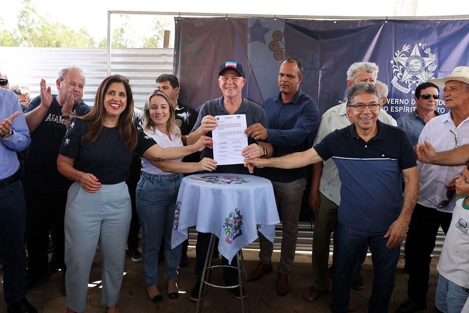 Governo do ES inaugura obras e anuncia novos investimentos em Boa Esperança Governo do ES inaugura obras e anuncia novos investimentos em Boa Esperança