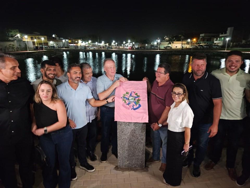 Casagrande entrega obra de urbanização da Lagoa do Meio, em Marataízes, ES