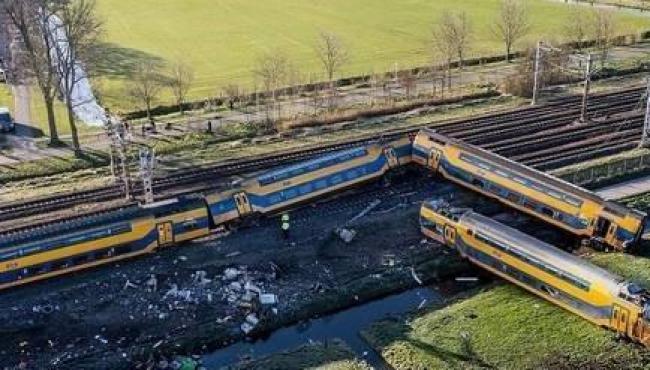 Acidente com trem deixa um morto e 19 feridos em estado grave