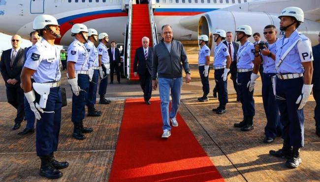 Após reunião no Itamaraty, Lavrov diz que Brasil e Rússia têm visões ‘similares’
