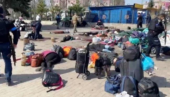 Ataque russo em estação de trem mata ao menos 39 pessoas em Kramatorsk, na Ucrânia