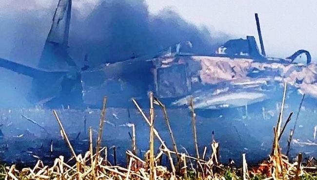 Avião de caça da Força Aérea Brasileira cai em Campo Grande