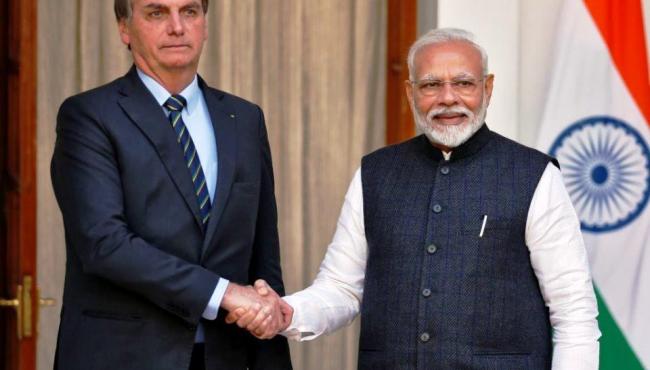 Brasil e Índia assinam acordos bilaterais, incluindo bioenergia e segurança cibernética