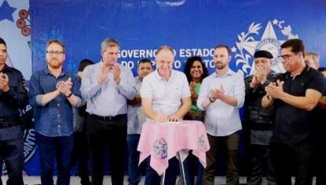 Casagrande anuncia construção de escolas e ações na segurança pública em Anchieta, ES