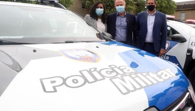 Casagrande entrega 94 novas viaturas à Polícia Militar do Espírito Santo