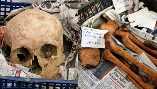 Construtores encontram mais de 300 esqueletos embaixo de antiga loja de departamentos