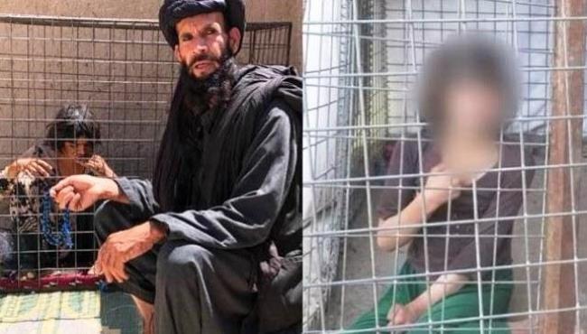 Duas adolescentes são mantidas em gaiolas no Afeganistão devido a doença neurológica