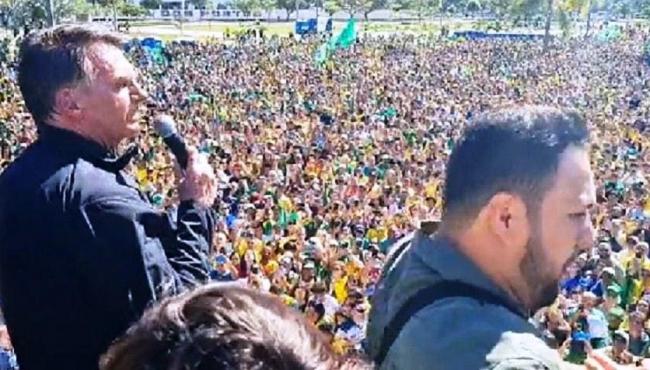 “Essa vitória será nossa”, disse Bolsonaro em discurso a evangélicos em Vitória, no ES