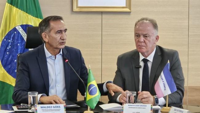 Governador apresenta em Brasília plano de reconstrução dos municípios atingidos pelas chuvas no sul do ES