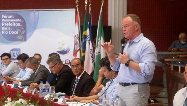 Governador do ES participa do 13° Fórum Permanente dos Prefeitos da Bacia do Rio Doce