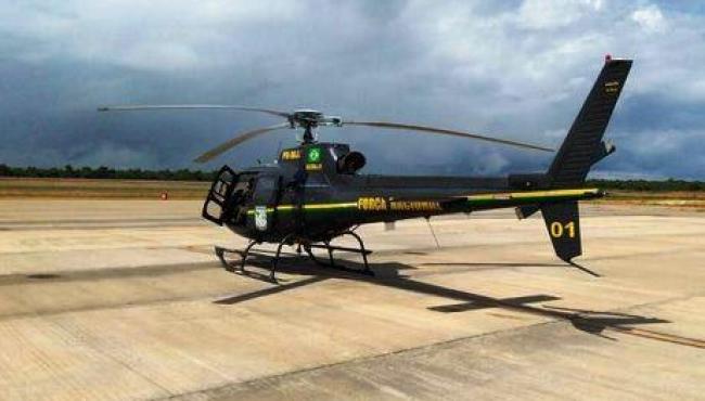 Helicóptero da Força Nacional em operação no Pantanal cai em MT