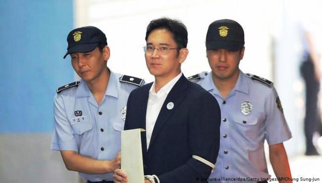 Herdeiro da Samsung é condenado à prisão por corrupção