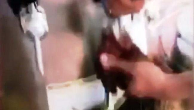 Homens forçam galinha a engolir chope durante festa e animal morre