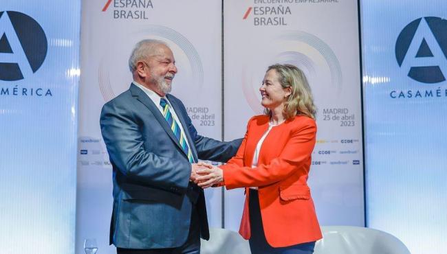 Lula tem encontro com presidente espanhol e rei Felipe VI