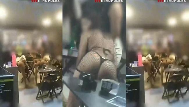 Moradores flagram mulheres seminuas em “bar da putaria”