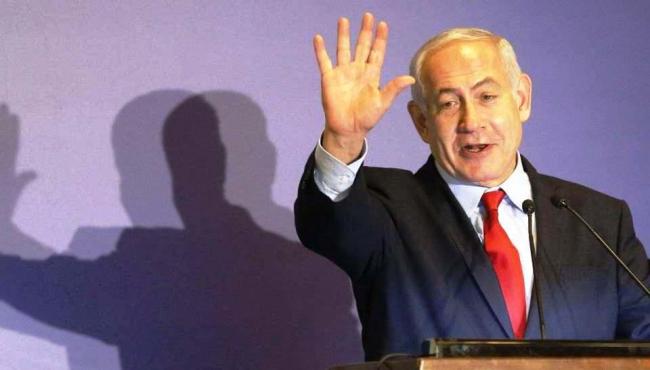 Netanyahu volta a defender anexação de territórios palestinos antes de eleição