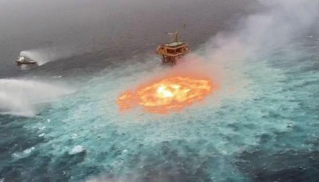 “Portal do inferno” no Golfo do México tem vazamento de gás tóxico