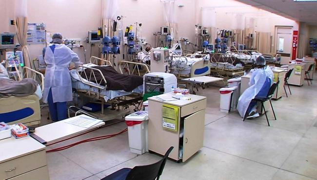 Três hospitais do ES já estão com 100% dos leitos ocupados para pacientes com covid-19