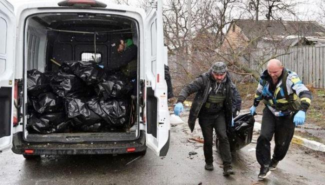Ucrânia encontra 410 cadáveres de civis perto de Kiev